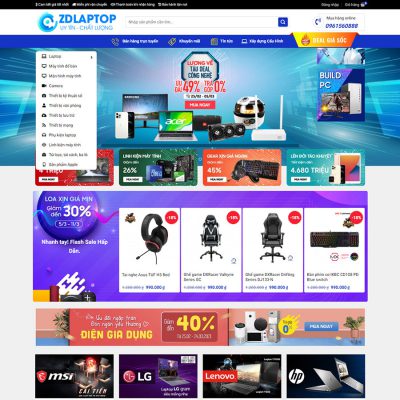 Theme wordpress bán máy tính 04