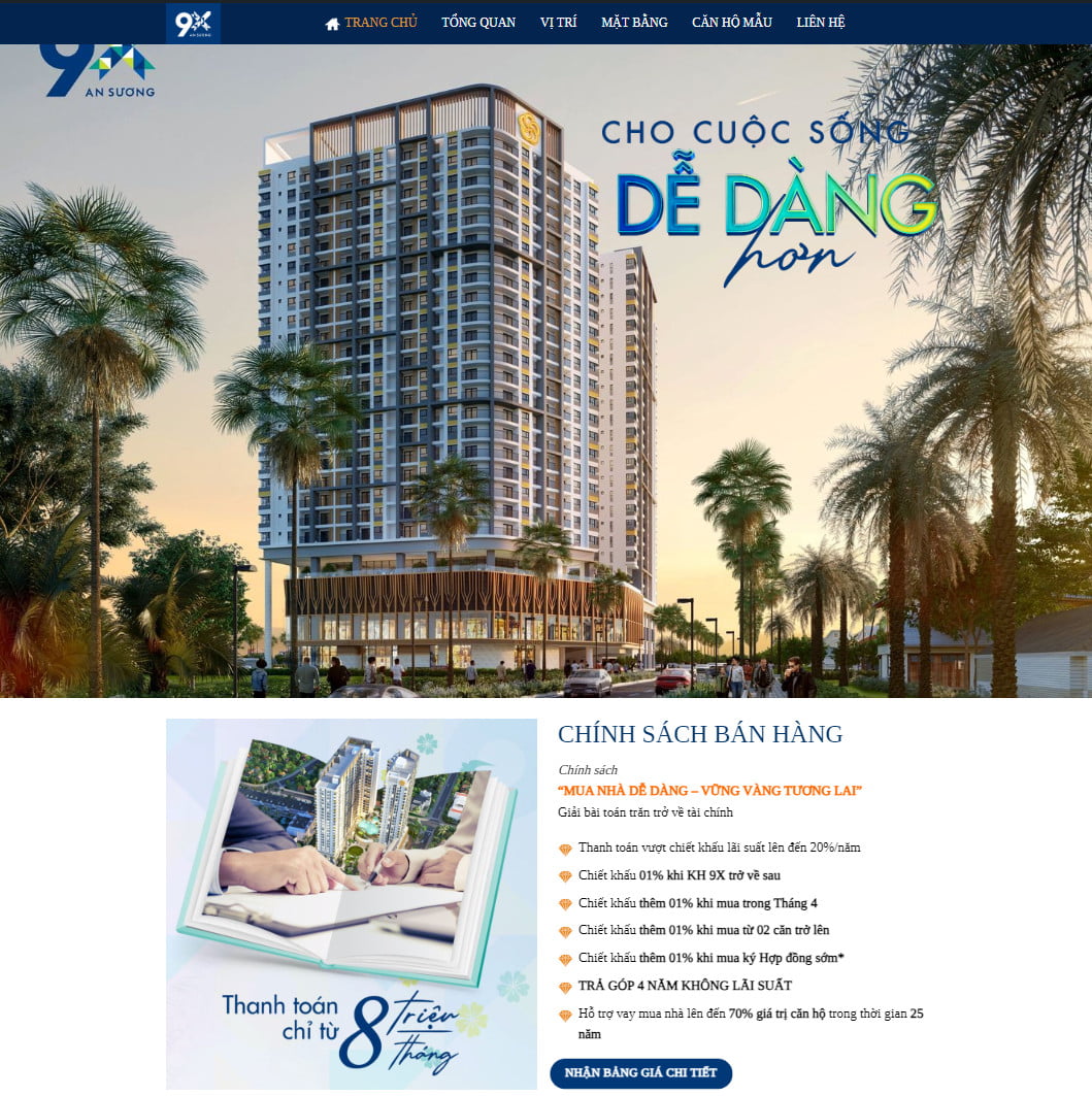 Theme wordpress landing page bất động sản 65